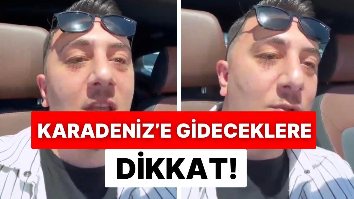 Karadenizli Vatandaş Bayramda Geleceklere Duyurdu: “Sakın Arabayla Gelmeyin!”