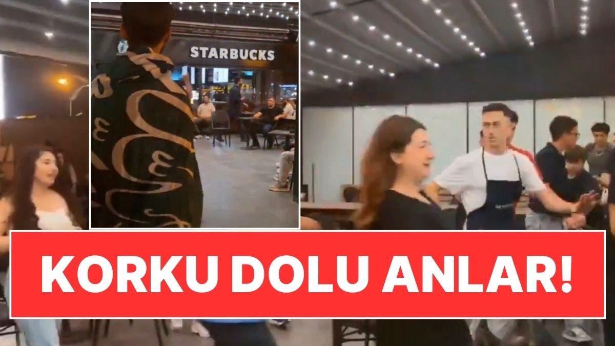 Korku Dolu Anlar! Diyarbakır’da Tekbir Getirerek Burger King ve Starbucks Şubesine Saldırı!