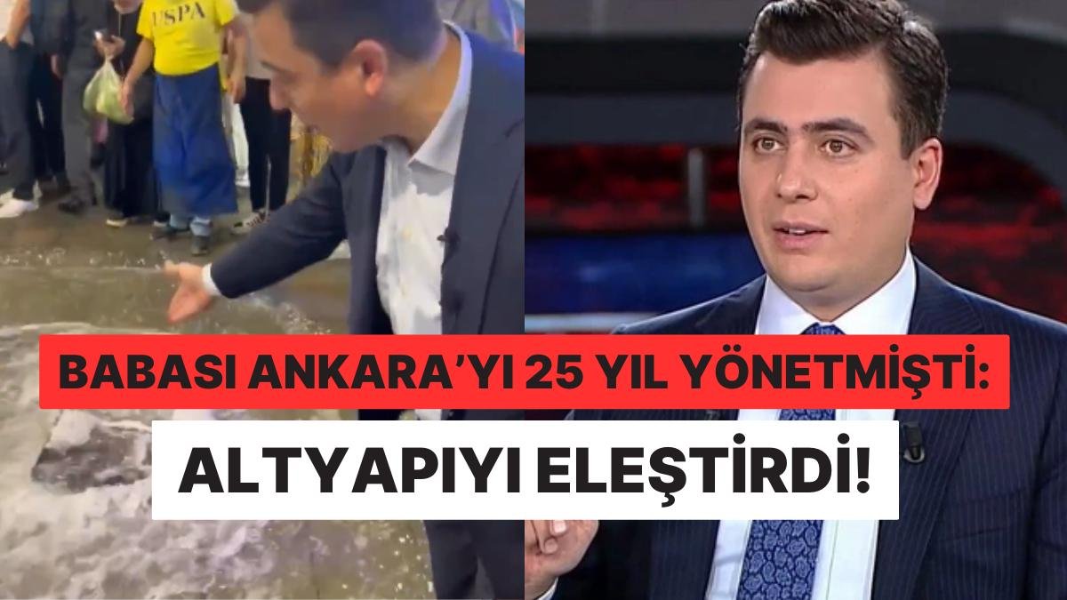 Melih Gökçek’in Oğlu Osman Gökçek’ten Şehirdeki Altyapı Yetersizliğine Karşı Videolu Eleştiri