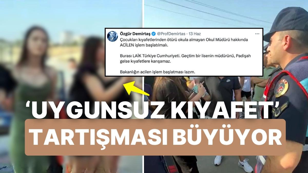 Mezuniyet Töreninde ‘Uygunsuz Kıyafet’ Tartışması Sosyal Medyanın Gündeminde!