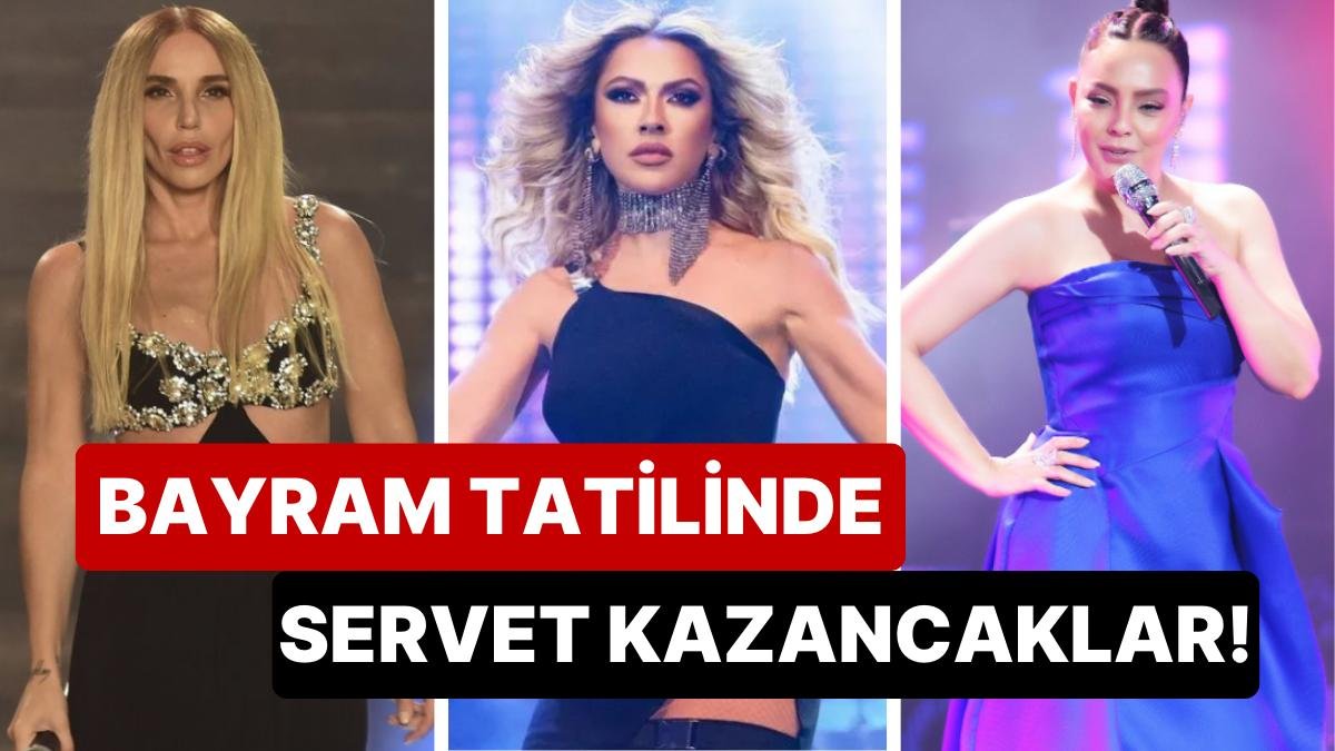Onlara Çifte Bayram! Kurban Bayramı’nda Konser Verecek Ünlü İsimlerin Sahne Ücretleri Yine Gündem Oldu