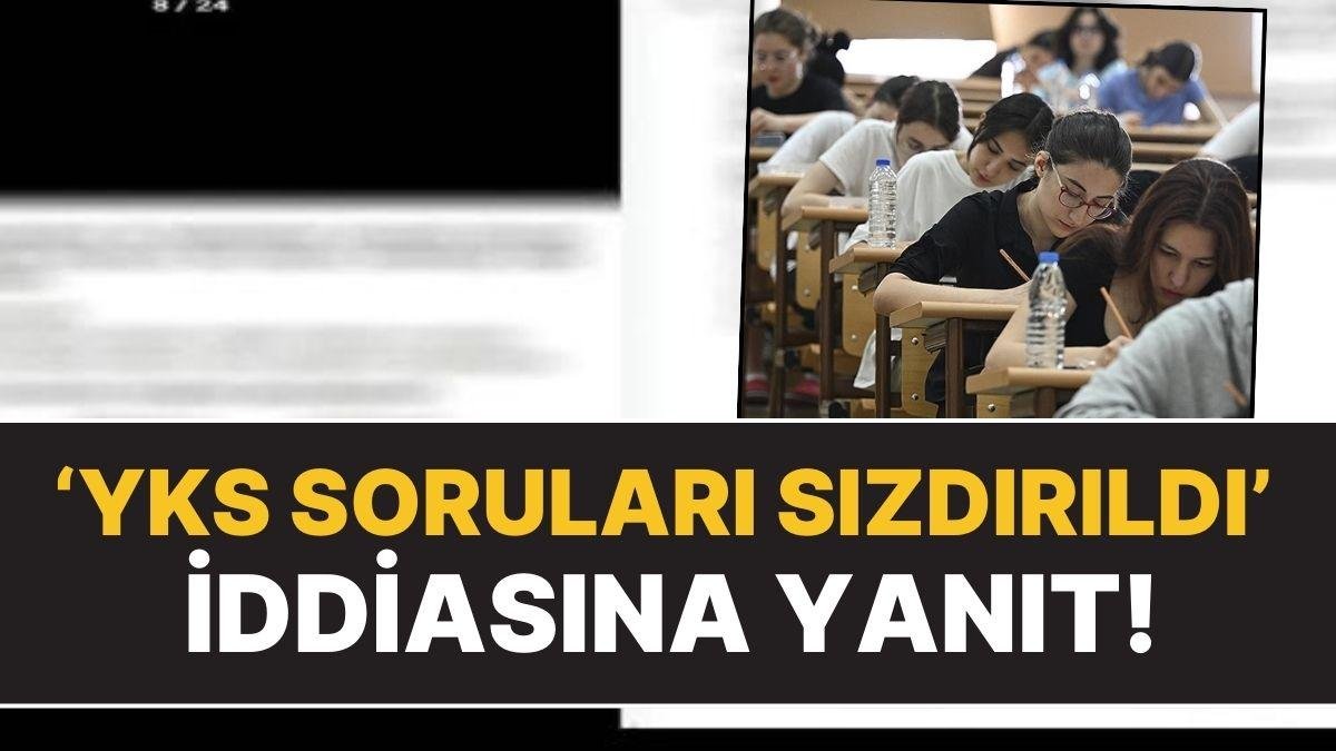 ÖSYM Başkanı Bayram Ali Ersoy’dan ‘YKS 2024 Soruları Sızdırıldı’ İddiaları İçin Açıklama!