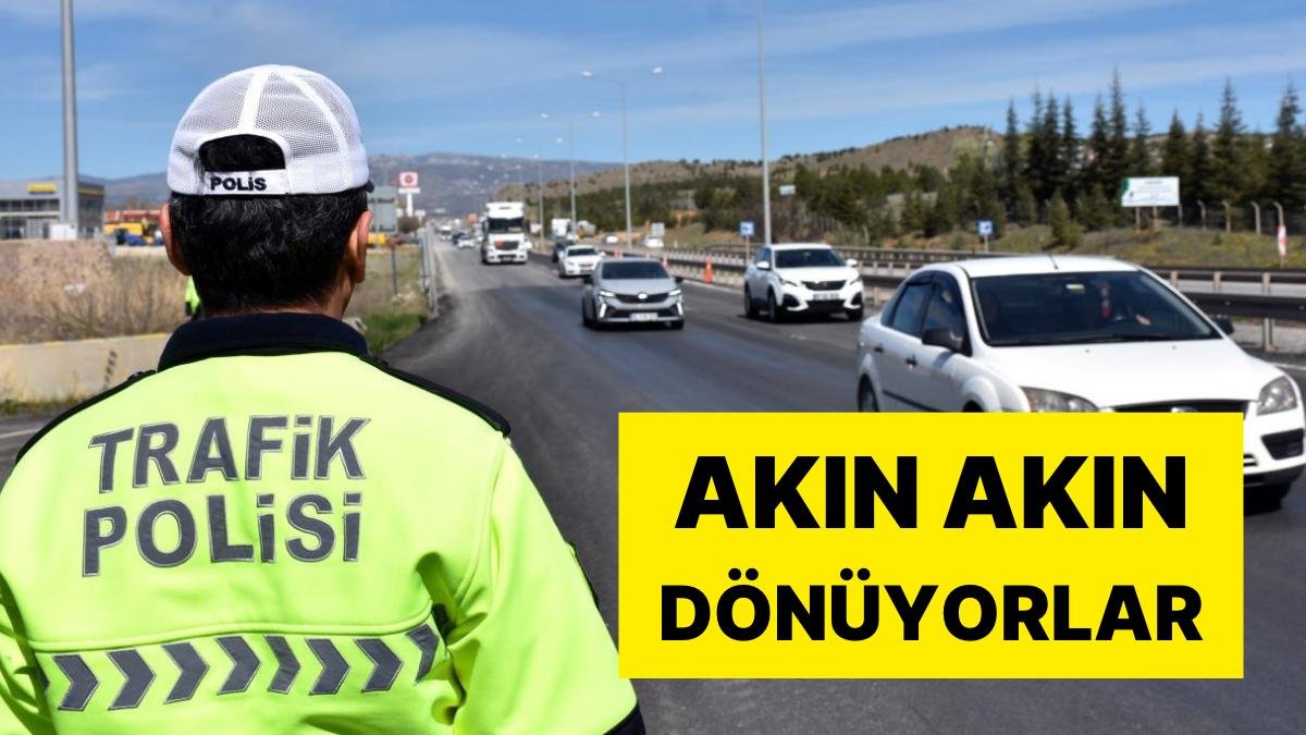 Tatil Bitti! Dönüş Çilesi Başladı: 43 İlin Geçiş Güzergahında Trafik Kilitlendi