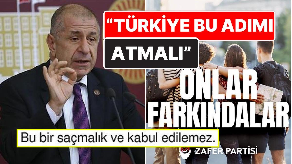 Zafer Partisi Genel Başkanı Ümit Özdağ Seçme Yaşının 16’ya Düşürülmesi İçin Çağrıda Bulundu