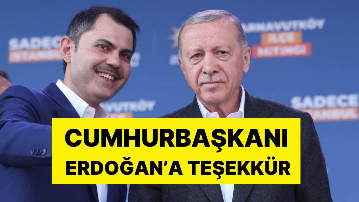 394 Gün Sonra Bakanlık Koltuğuna Geri Dönen Murat Kurum’dan İlk Açıklama: Cumhurbaşkanı Erdoğan’a Teşekkür