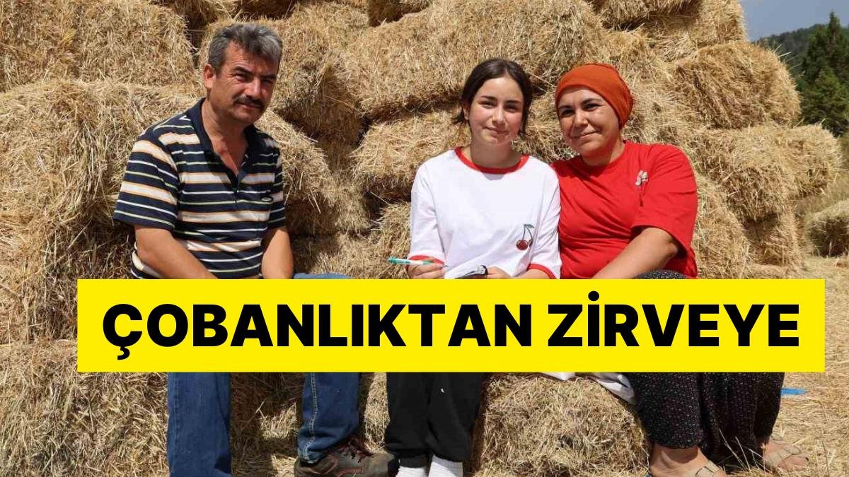 Alkışlar Çoban Zeynep’e: LGS’de İlçe Birincisi Oldu