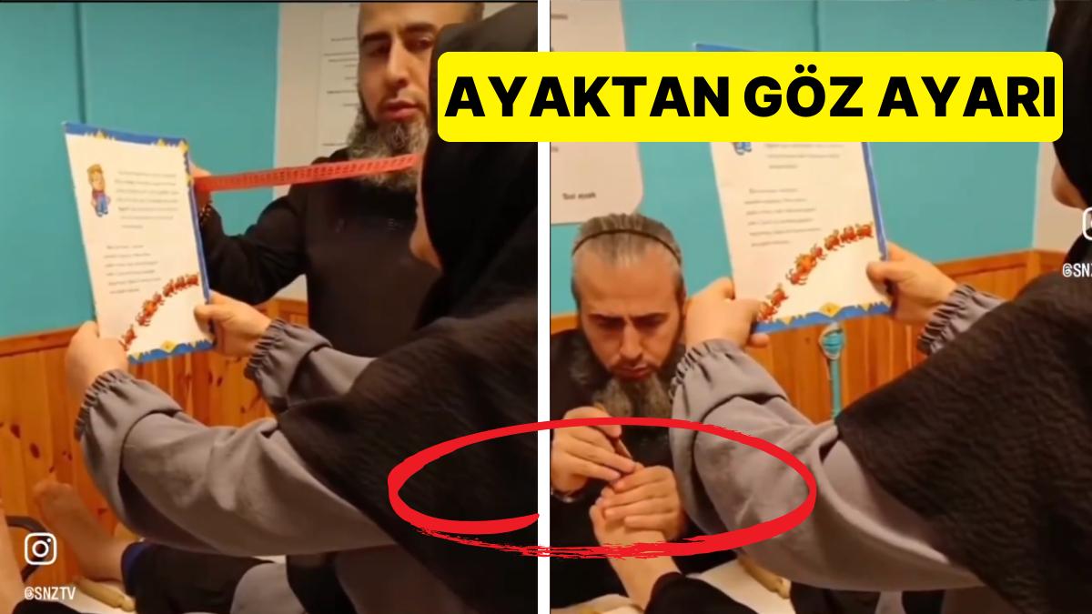 Ayak Parmağından Göz Bozukluğunu Tedavi Ettiğini İddia Eden Hoca Herkesin Beynini Bir Kere Daha Yaktı