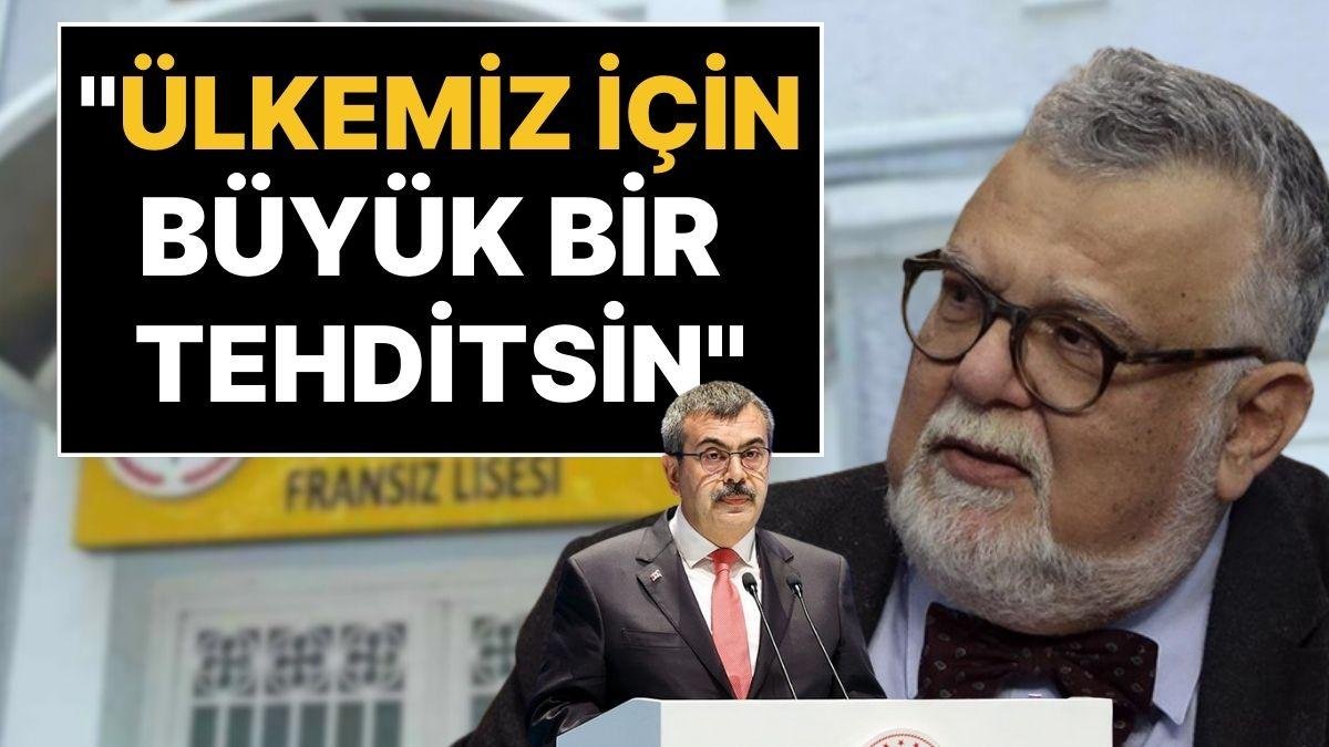 Celal Şengör, Milli Eğitim Bakanı Yusuf Tekin’e Savaş Açtı: “Ülkemizin Geleceği İçin Büyük Tehditsin”