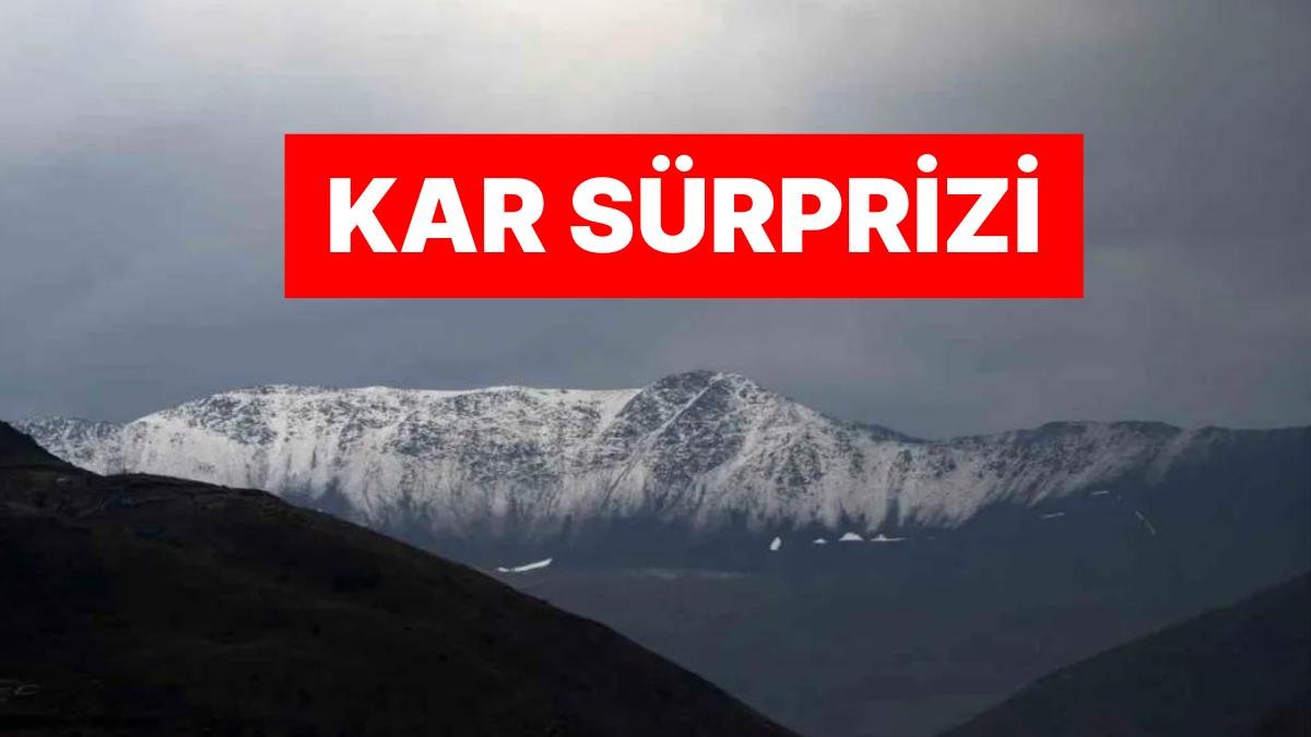 Erzincan’da Yaz Serinliği: Temmuz Ayında Kar Yağdı