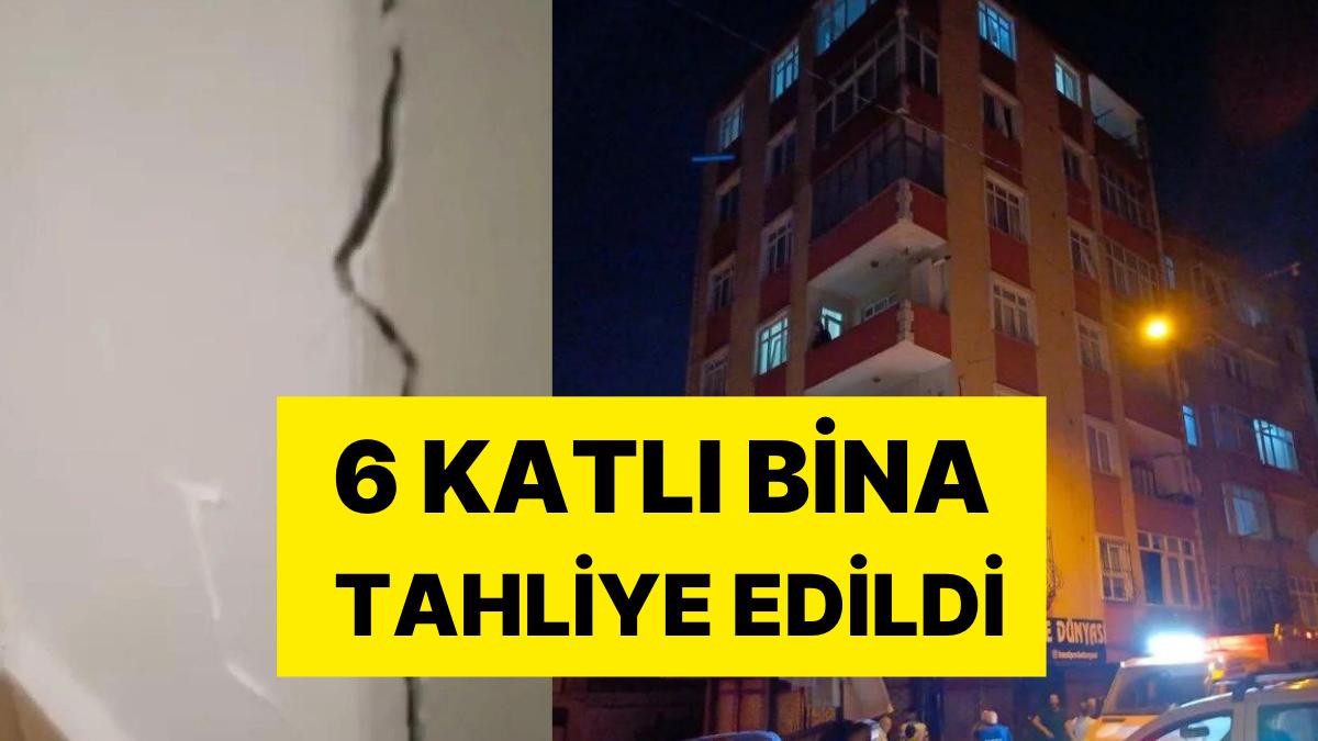 İstanbul’da 6 Katlı Bina Tahliye Edildi: Zabıta Ekipleri, Binada Oturanları Otele Yerleştirdi