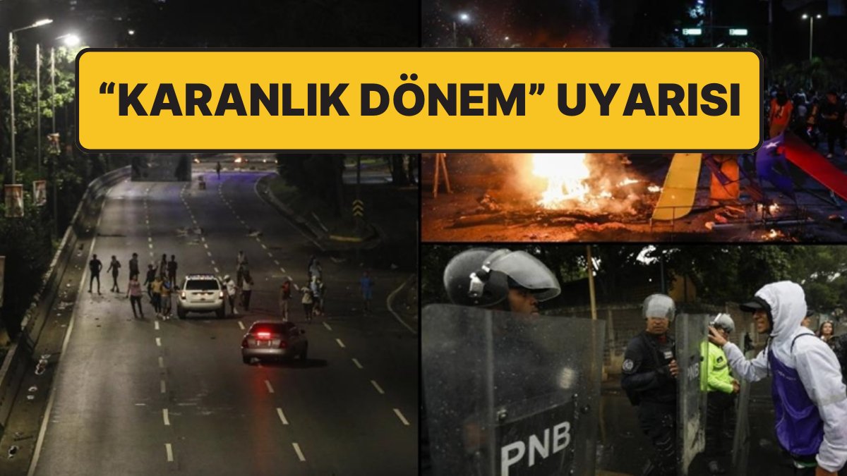 Venezuela’da Olaylı Seçim: Protestolarda 6 Kişi Hayatını Kaybetti