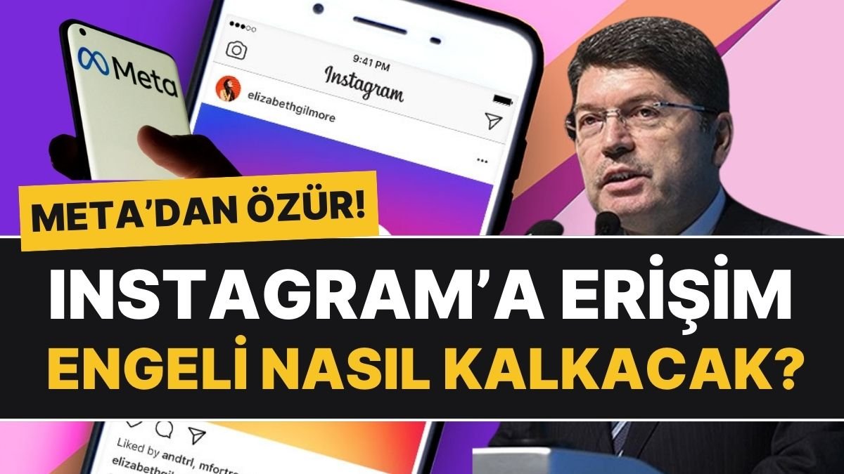 Adalet Bakanı Tunç, Instagram’ın Açılması İçin Gerekli Şartı Açıkladı!