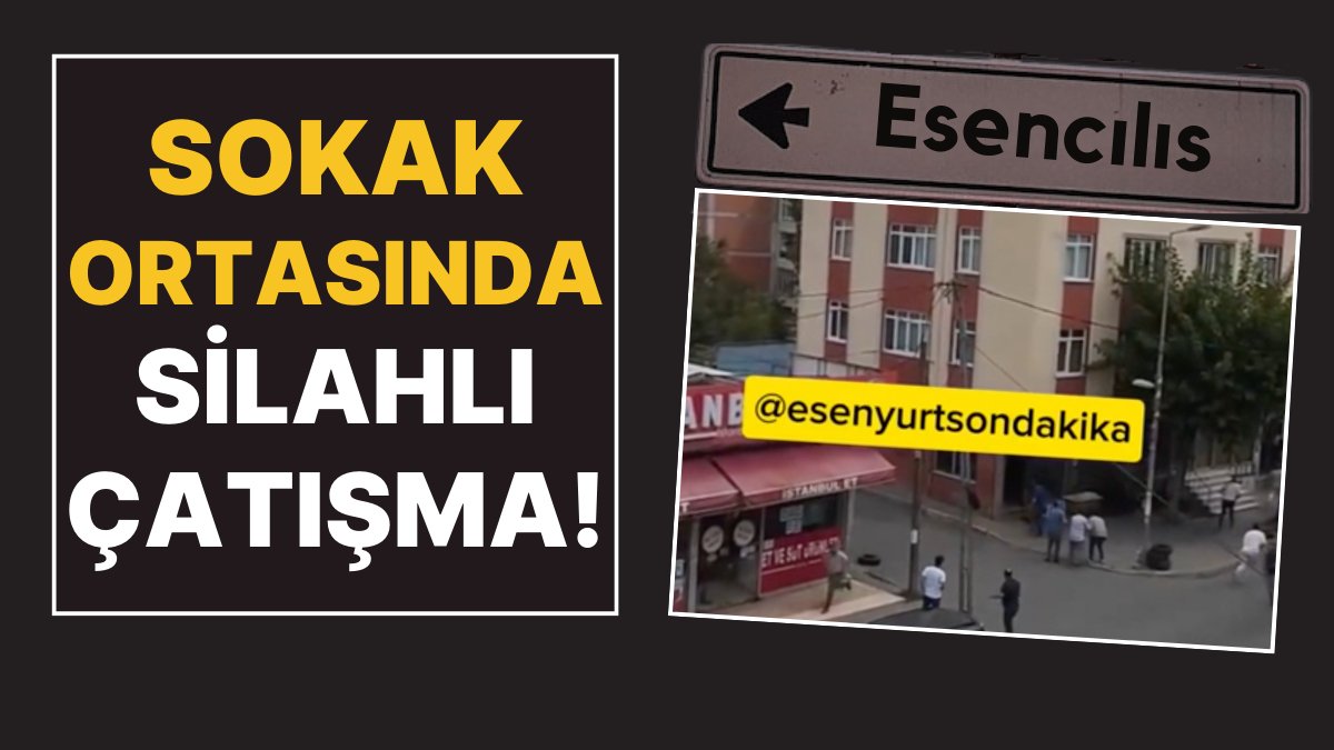 Esenyurt’ta Gündüz Vakti, Sokak Ortasında Silahlı Çatışma: Çok Sayıda Polis ve Sağlık Ekibi Olay Yerinde!