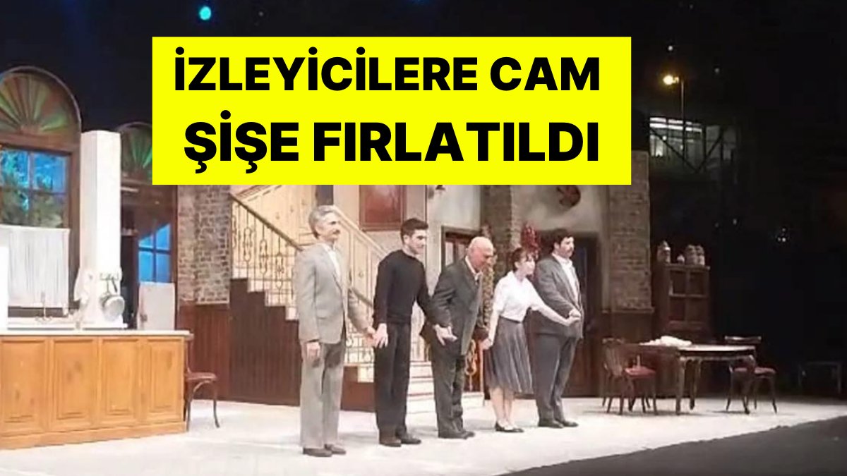 Gazeteci İsmail Arı Duyurdu: Şener Şen’in Oyununa Saldırı Yapıldı, İzleyicilere Cam Şişe Fırlatıldı