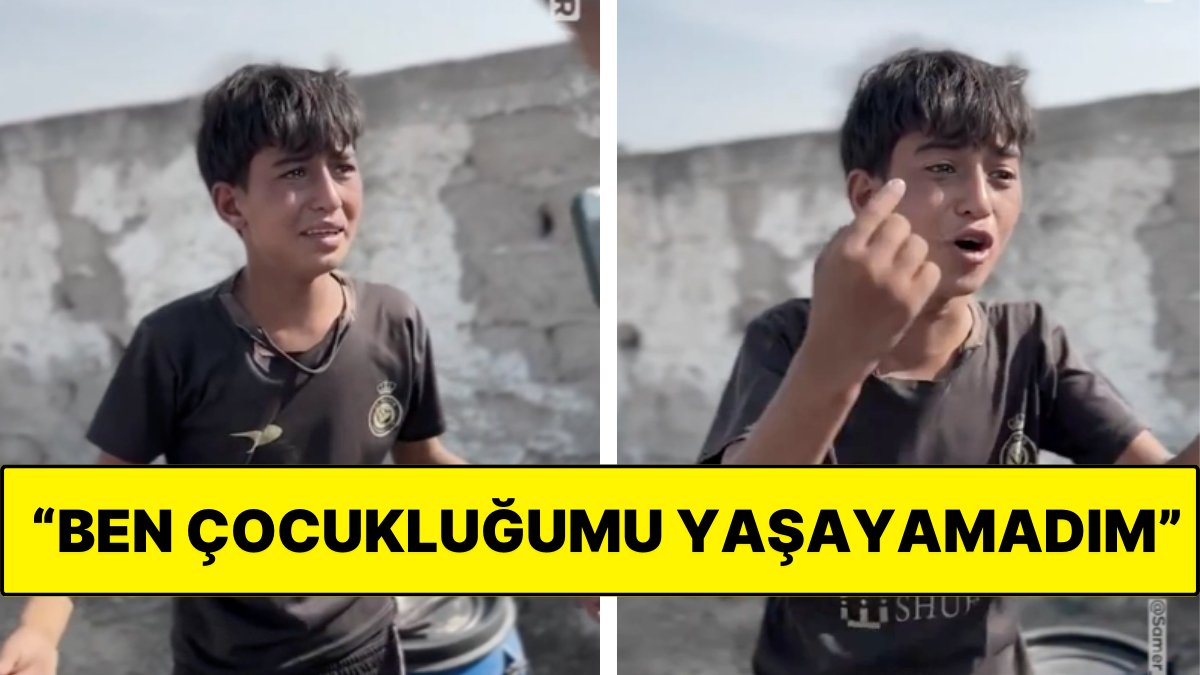 Gazzeli Çocuğun Feryadı Yürekleri Dağladı: “Her Şeyden Yoruldum, Ölüp Dinlenmek İstiyorum Artık”