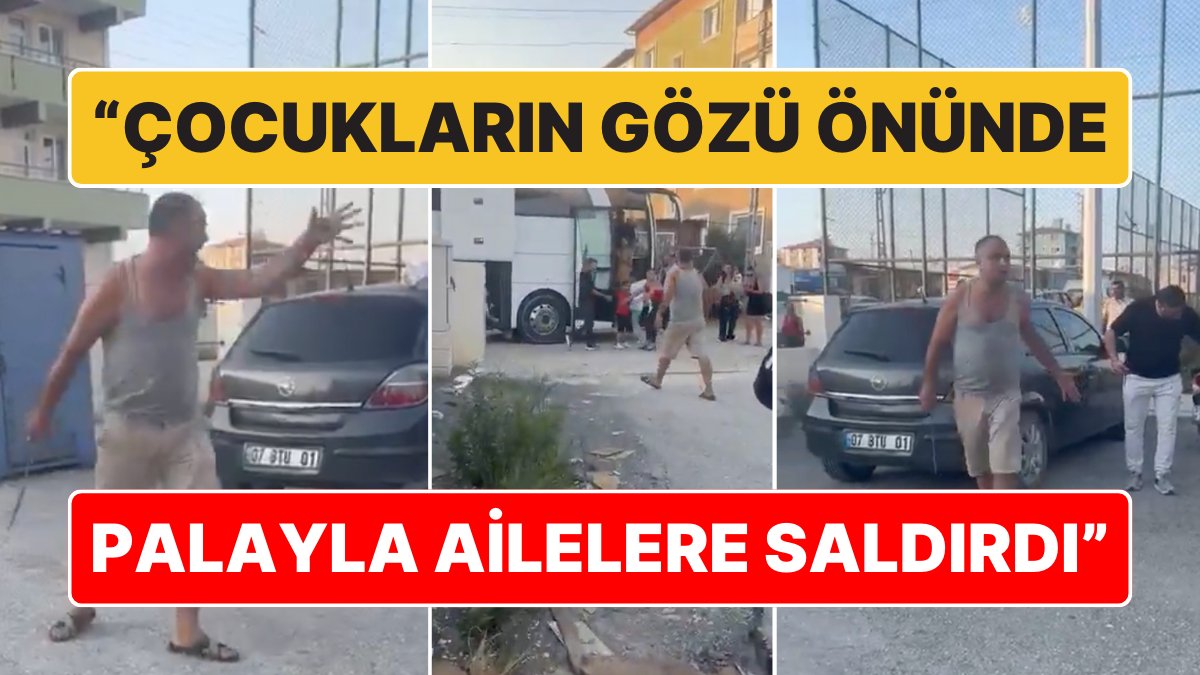 Hatay’da Şoke Eden Görüntü: “60 Santimlik Palayı Çıkardı, Depremzede Çocukların Gözü Önünde Ailelere Saldırdı”