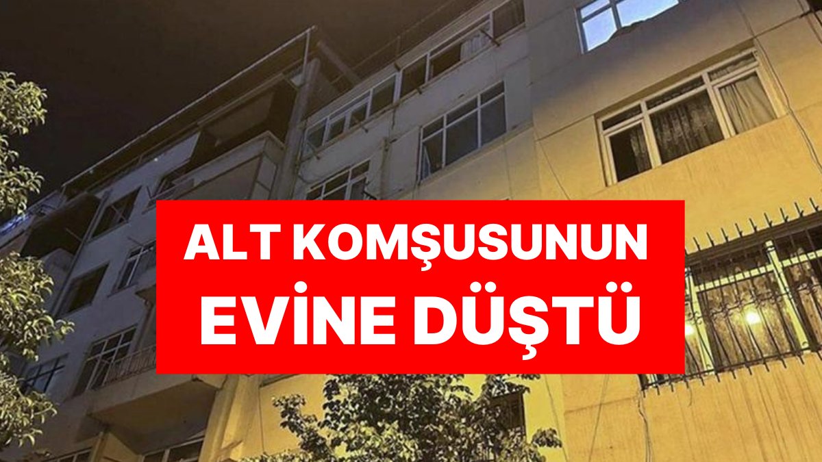 İstanbul’da 5 Katlı Binada Çökme: Genç Kız, Alt Komşusunun Evine Düştü