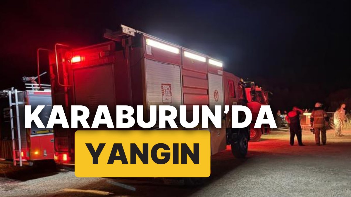 İzmir Karaburun’da Yerleşim Yerlerine Yakın Noktada Orman Yangını Çıktı!