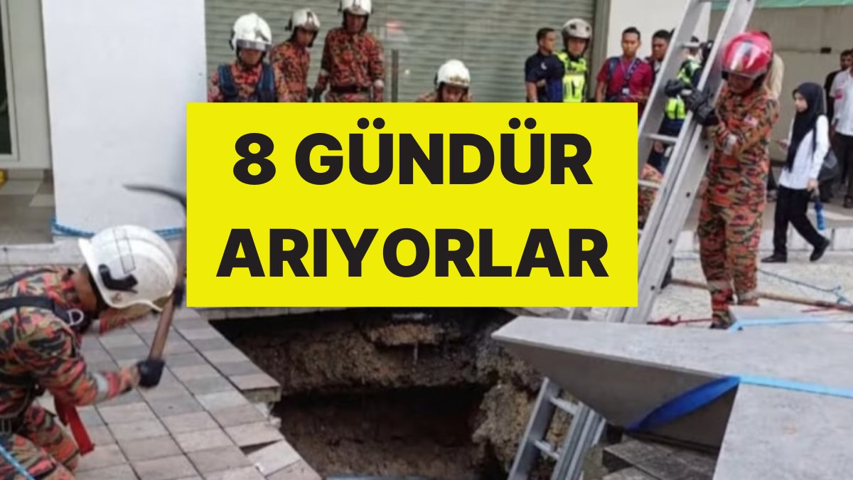 Malezya’da Feci Olay! Kaldırımda Yürürken Çukura Düşen Kadın Bulunamadı: 8 Gündür Arıyorlar