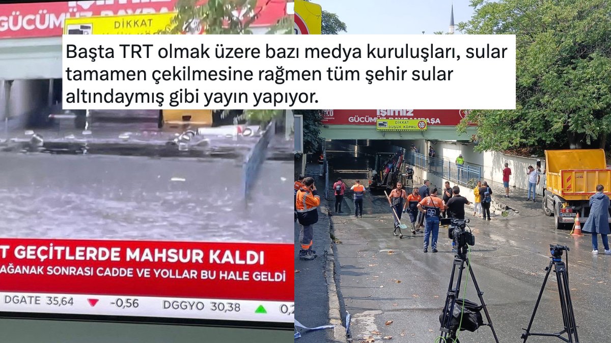 Murat Ongun Sağanak Yağış İçin “Kamp Kuran” Medya Kuruluşlarına İsyan Etti