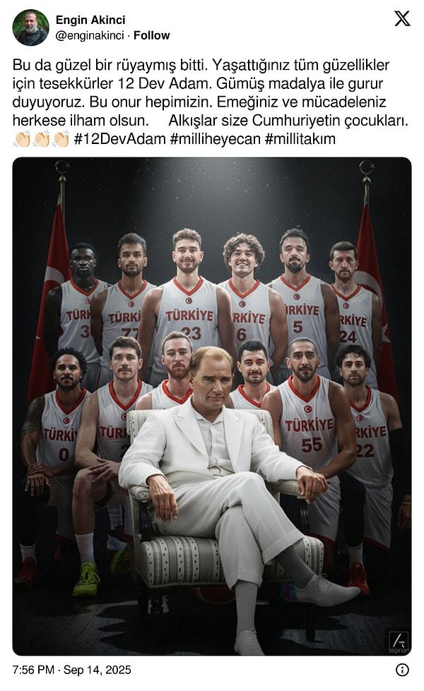 12 Dev Adamın Final Coşkusu: Duygusal Yorumlar