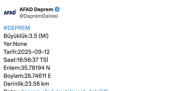 AFAD’ın Bilinmeyen Deprem Paylaşımı Goygoycuların Diline Düştü