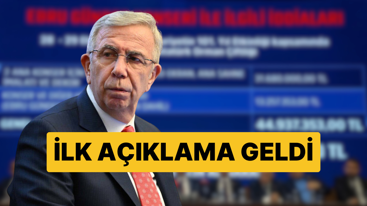 Ankara’da Konser Soruşturması: Mansur Yavaş İlk Açıklama