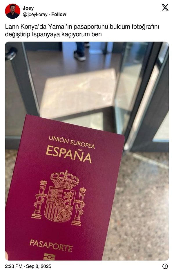 Barçanın Yıldızı Yamalın Konyada Pasaportunu Kaybetti: Arda Gülerli Şakasıyla Görenleri Gülümseten Tepki