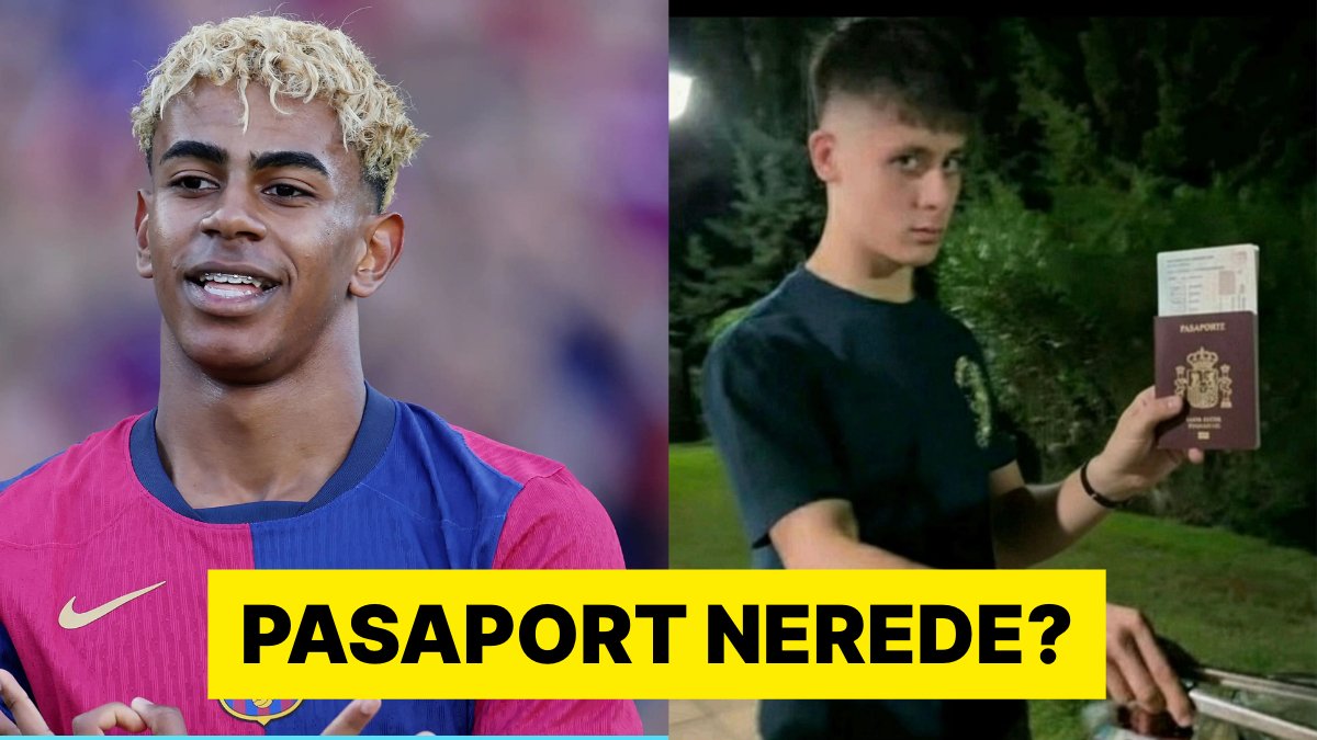 Barçanın Yıldızı Yamalın Konyada Pasaportunu Kaybetti: Arda Gülerli Şakasıyla Görenleri Gülümseten Tepki