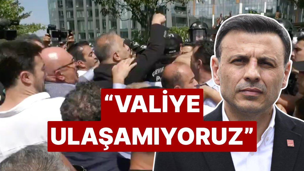 CHP İstanbul İl Başkanı Özgür Çelik: Valiye Ulaşamadık