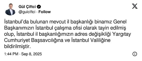 CHP İstanbul İl Başkanlığı Kapatma Kararı: Gürsel Tekinin Girişi Olayı