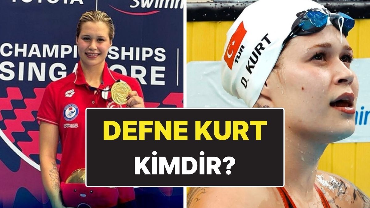 Defne Kurt Kimdir? Yaşı, Kökeni ve Dünya Şampiyonu Milli Yüzücü Hakkında Bilgiler