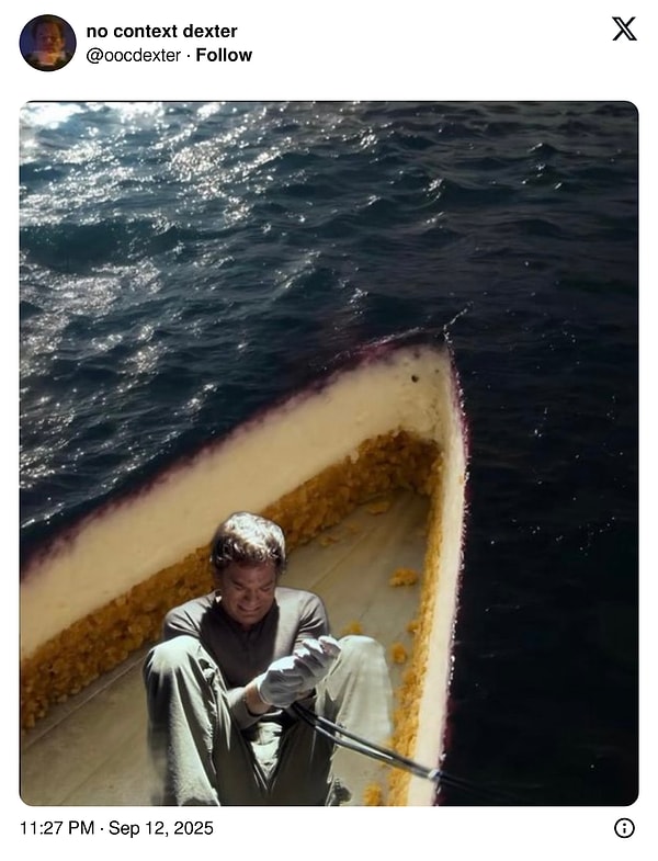 Denizi Andıran Cheesecake’in Görüntüsü Goygoycuların Dilinde Delice Bir Gülüş!