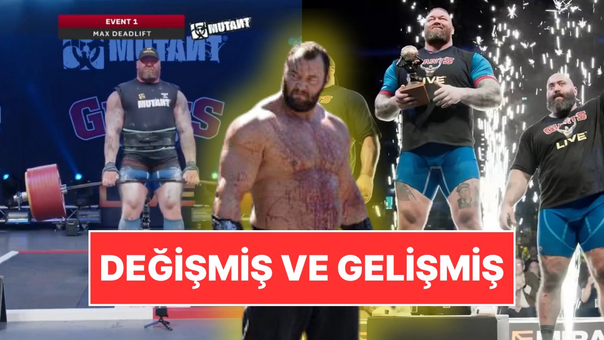 Dünya Rekorunu Kıran 510 Kg Ağırlığı Kaldıran The Mountain Thor Björnsson: Game of Thrones’un Gücü Herkesi Şaşırttı