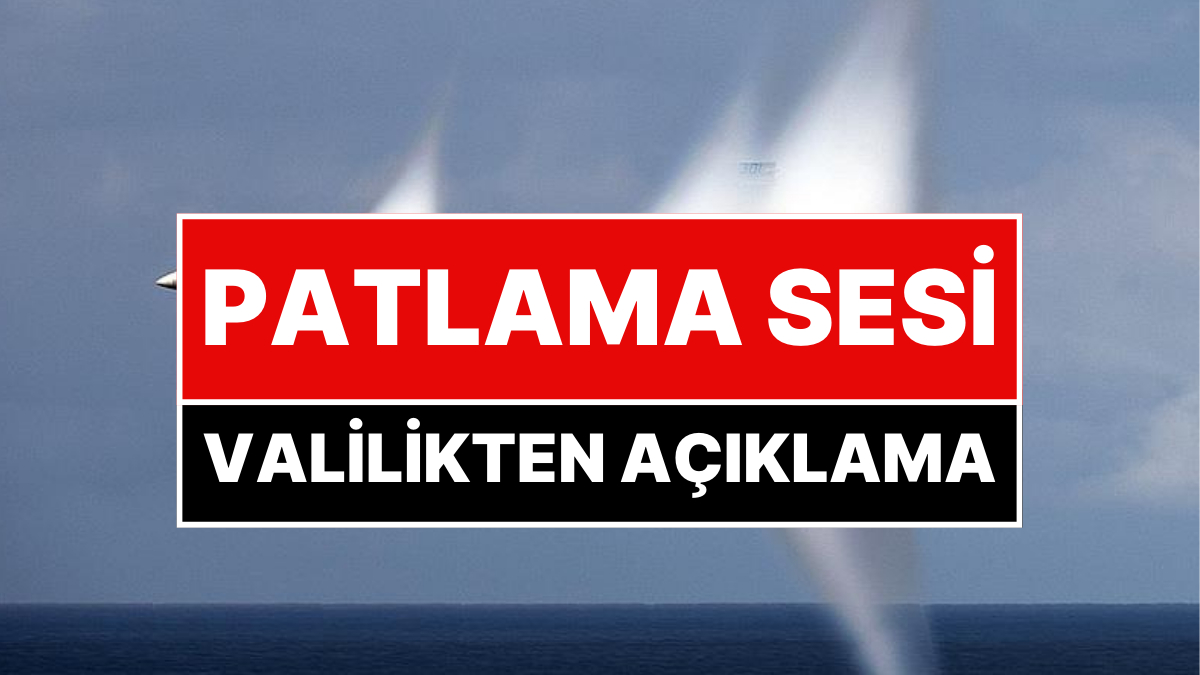 Elazığ’da Şiddetli Patlama: Valilik Açıklaması