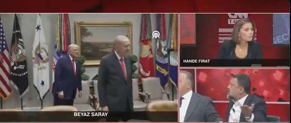 Erdoğan–Trump Görüşmesi CNN Türk’te Gerginlik: Şov Yapma