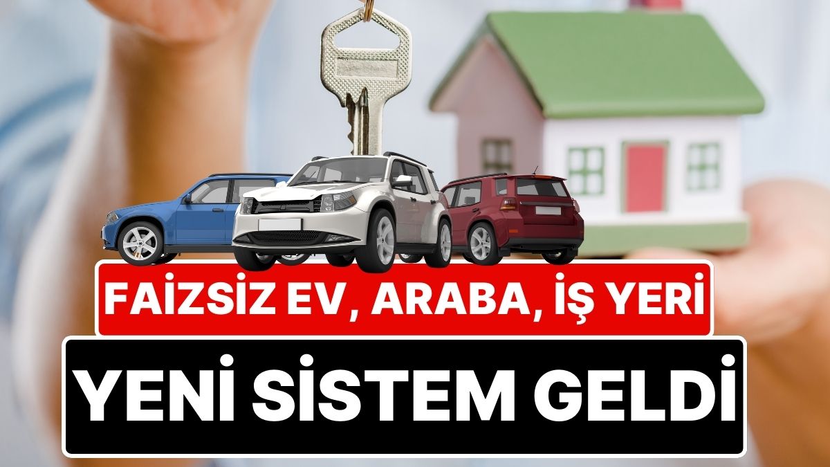 Faizsiz Ev, Araba ve İş Yeri İçin Yeni Sistem: Bakan Murat Kurum Detayları
