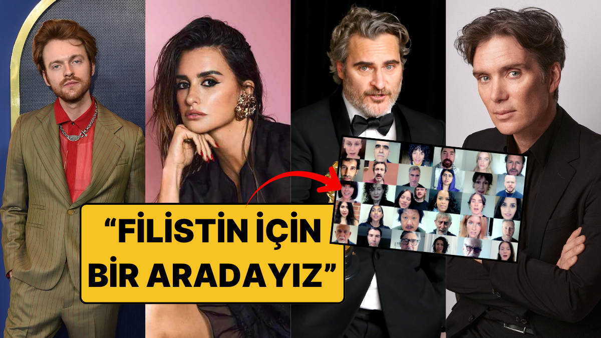 Filistin İçin Dayanışma Çağrısı: Murphy, Eilish, Coogan ve Phoenix