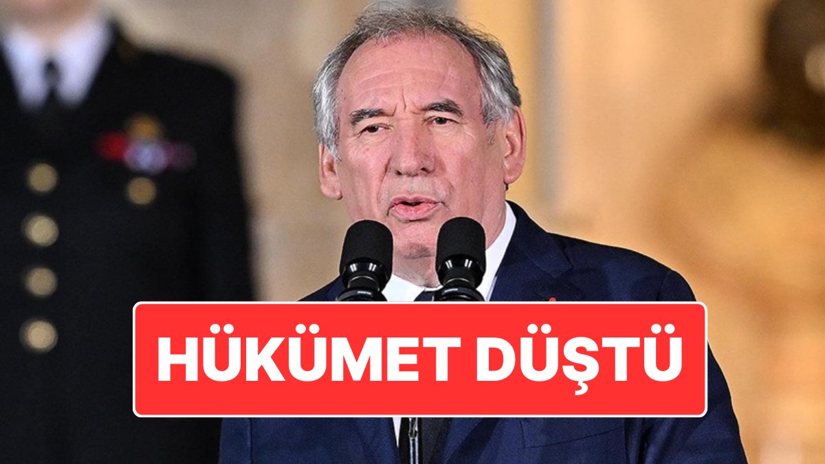 Fransa’da Bayrou Hükümeti Düştü: Güvenoyu Alamadı