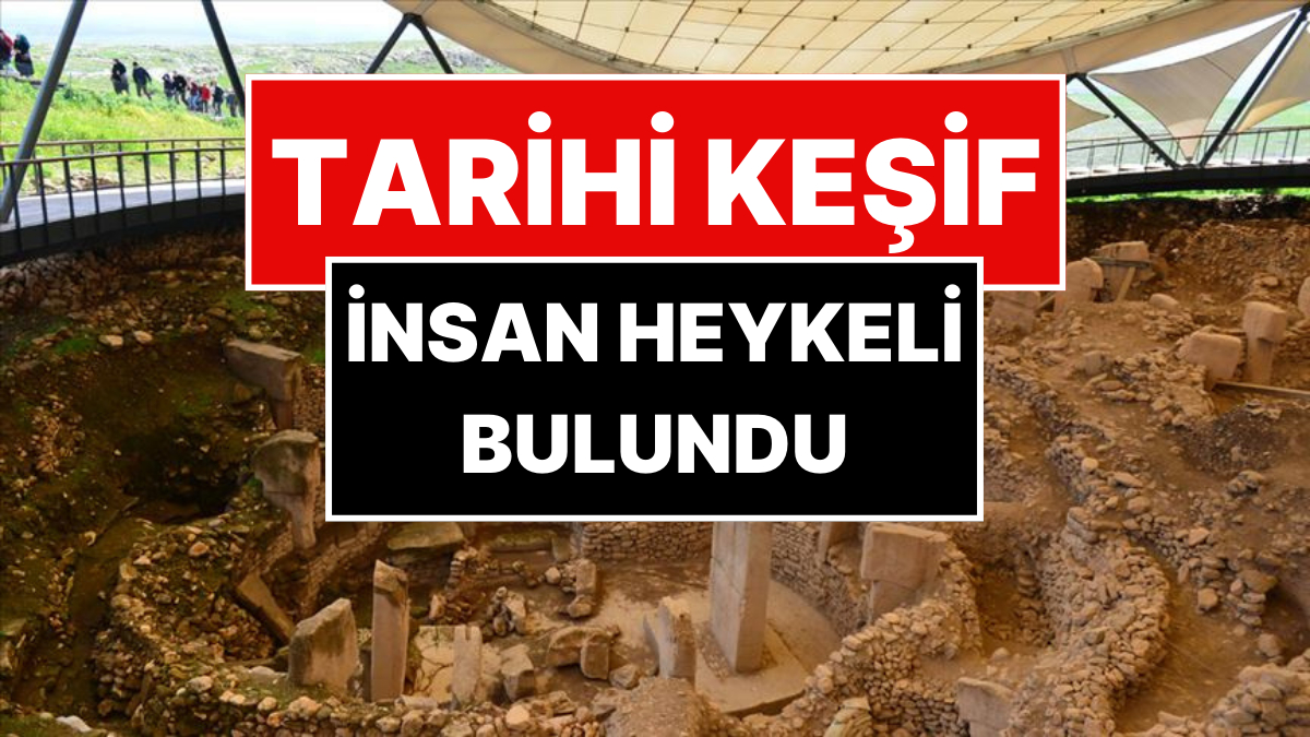 Göbekli Tepe’de Yan Yatan İnsan Heykeli Keşfi