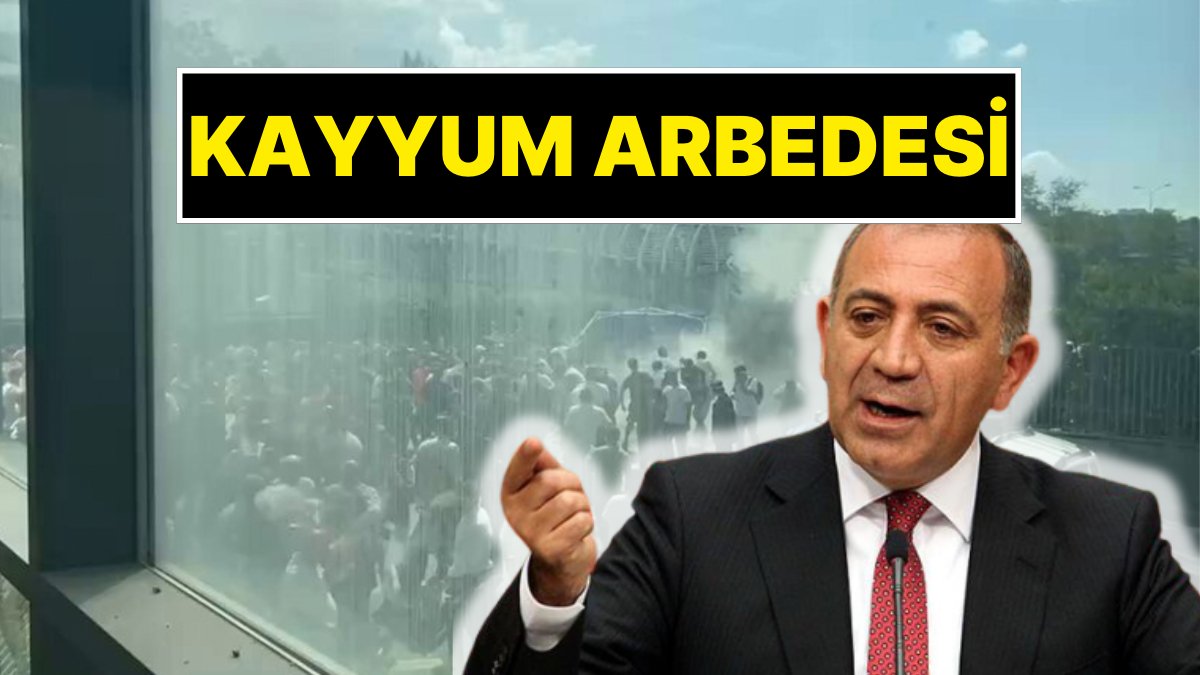 Gürsel Tekin CHP İl Binasına Polis Eşliğinde Girdi