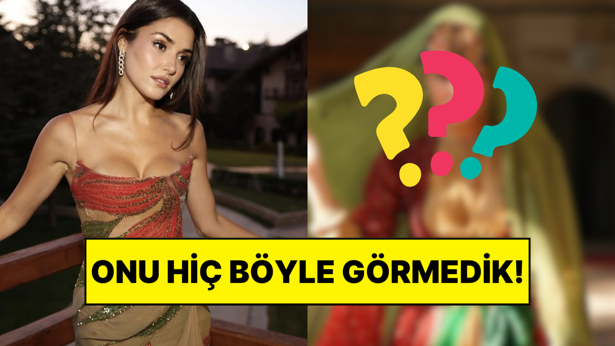 Hiç Gördüğünüz Gibi Değişen Hande Erçel: Mest-i Aşk Filminin Vizyona Hazırlanan İmajı İnternetin Beğenisini Topladı