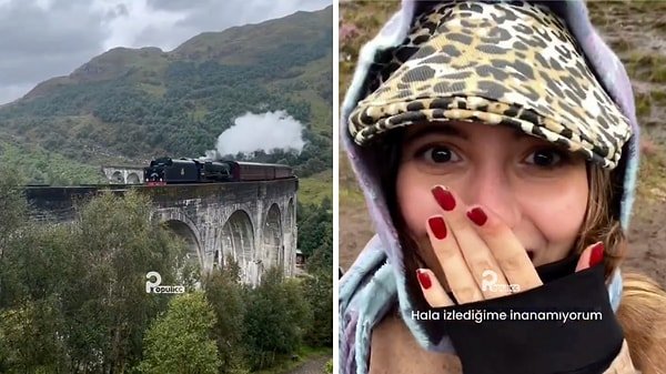 İskoçya’da Harry Potter’ın Ünlü Trenini Gören Türk’ün O Anları Paylaştığı Başlık