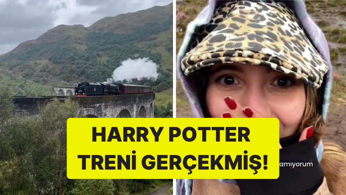 İskoçya’da Harry Potter’ın Ünlü Trenini Gören Türk’ün O Anları Paylaştığı Başlık