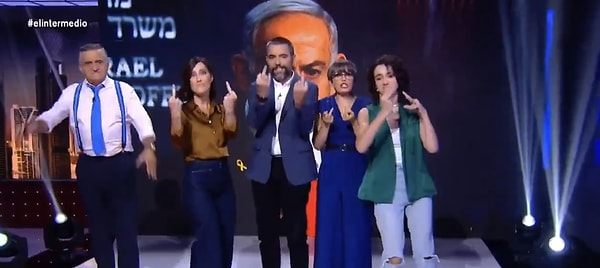 İsrail Başbakanı Netanyahu’ya Televizyonda Orta Parmak Gösterildi