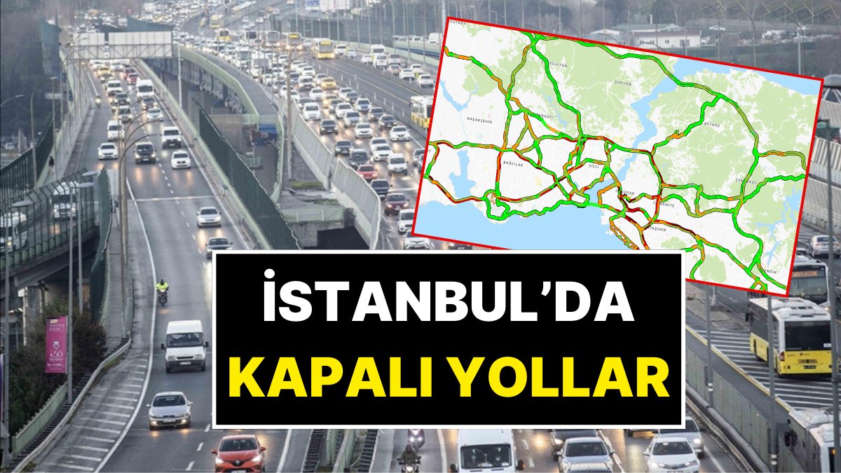 İstanbul’da Trafik: 8 Eylül Pazartesi Yol Durumu