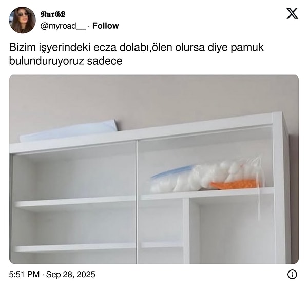Kombi Açmama Rekorundan Minimalist Ecza Dolabına: Son 24 Saatin Viral Tweetleriyle Şaşırtan Gün