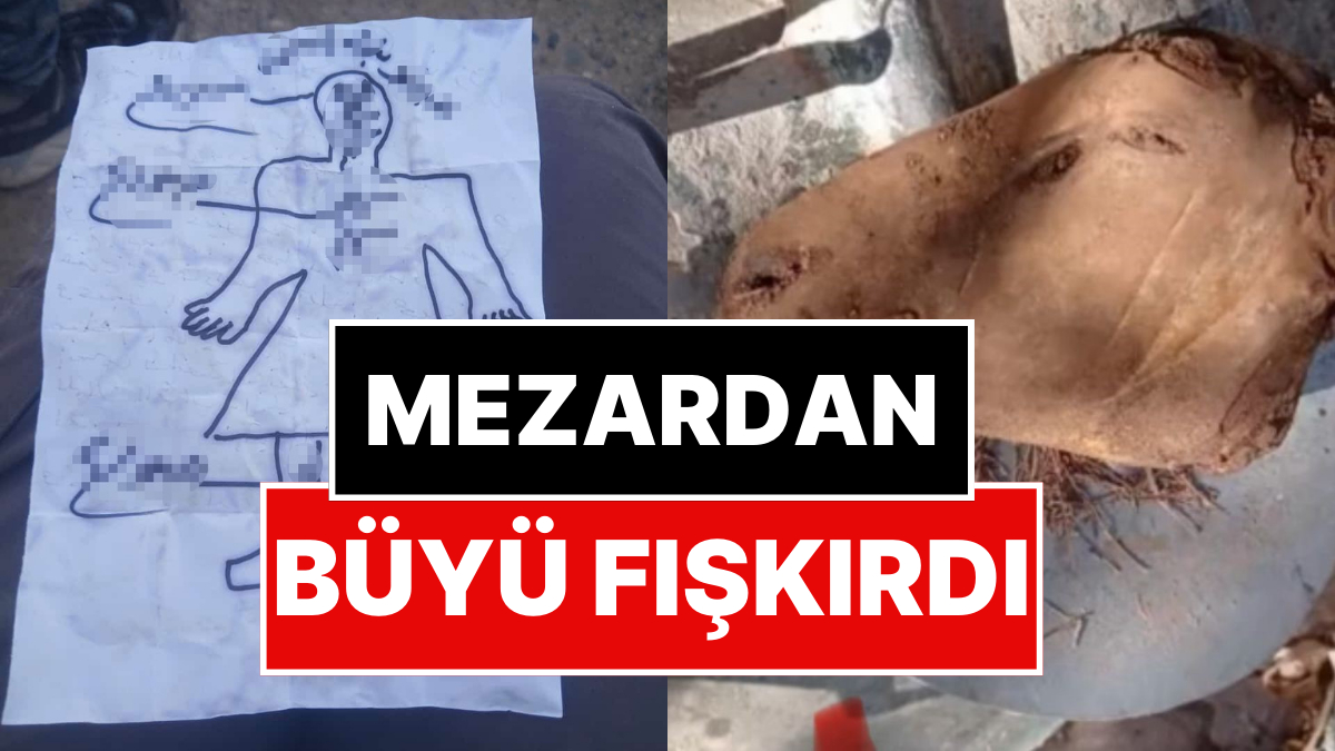 Koyun Kafası ve İple Bağlı Bebek: Mezardan Büyü Fışkırdı