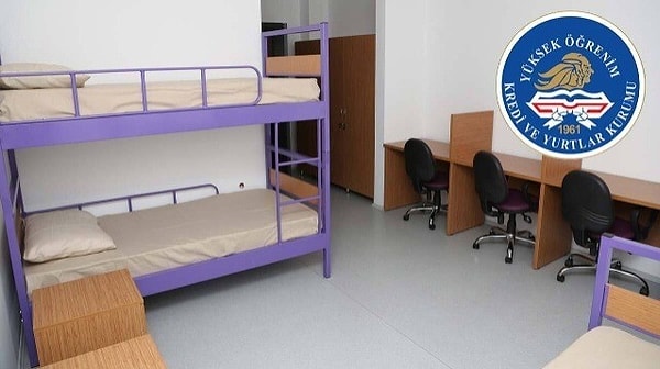 KYK Yurtlarında Zam: En Düşük Oda Ücreti 750 Lira