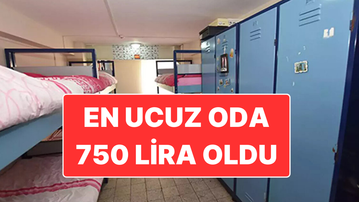 KYK Yurtlarında Zam: En Düşük Oda Ücreti 750 Lira